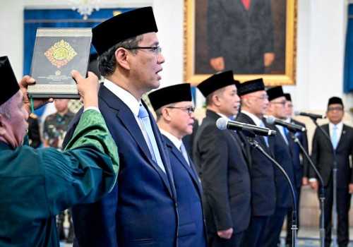 Lima Wajah Baru Kabinet Merah Putih Diperkenalkan