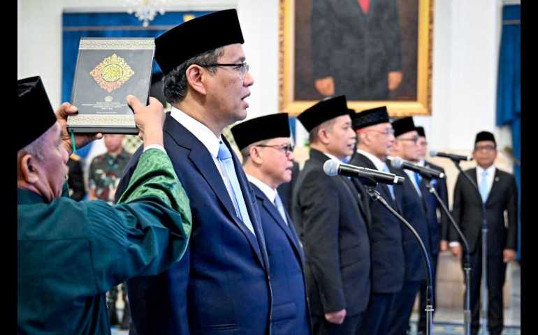 Lima Wajah Baru Kabinet Merah Putih Diperkenalkan