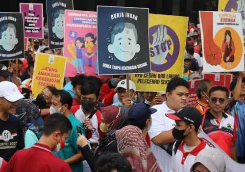 HUT Korpri, Ganjar Kampanye Anti Kekerasan Seksual; Siapapun Harus Kita Lindungi