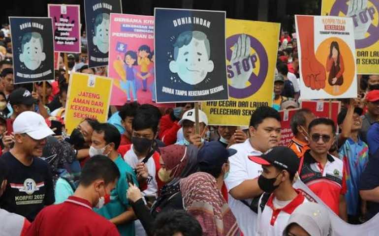 HUT Korpri, Ganjar Kampanye Anti Kekerasan Seksual; Siapapun Harus Kita Lindungi