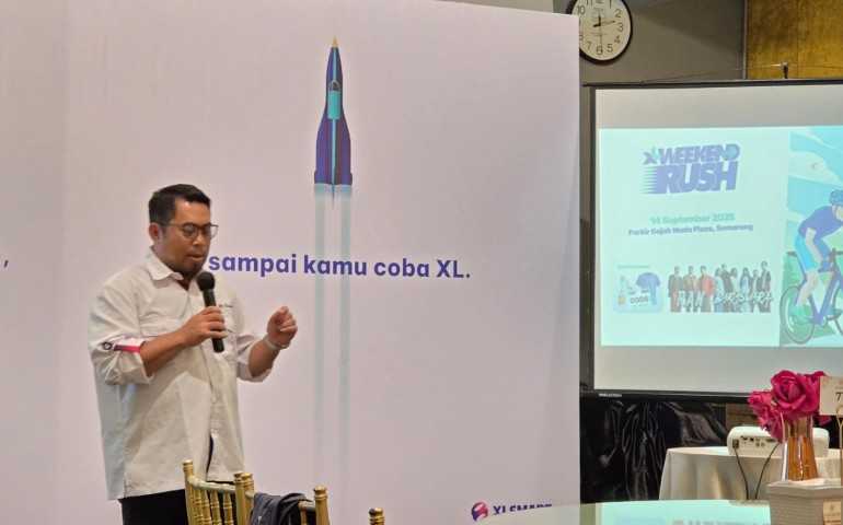 Gelar XL Weekend Rush Semarang XLSMART Apresiasi Pelanggan Lewat Fun Bike dan Festival Digital