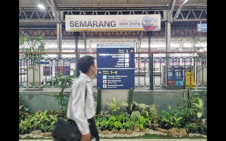 Antisipasi Hujan Lebat, KAI Daop 4 Imbau Penumpang Atur Waktu Perjalanan ke Stasiun dengan Baik