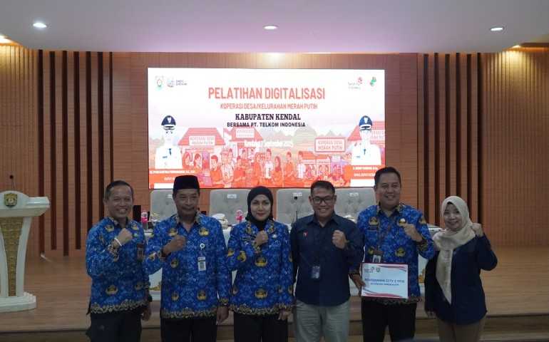 Bupati Kendal Dyah Kartika Permanasari, Pelatihan Digitalisasi Koperasi Merah Putih Sebagai Langkah Percepatan Pertumbuhan Desa