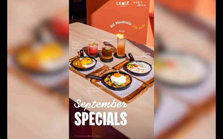 Hotel Kotta Semarang Hadirkan Promo Kuliner “September Specials”
