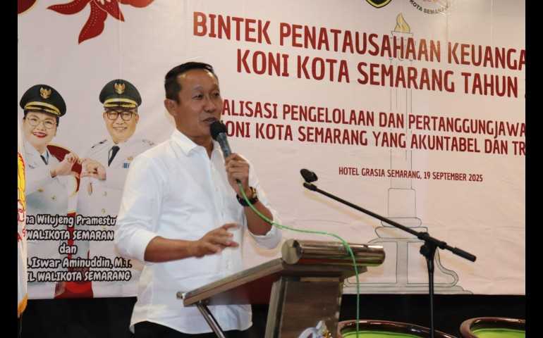 KONI Semarang Perkuat Akuntabilitas Pengelolaan Keuangan
