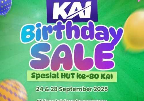 Komitmen Semakin Melayani pada HUT ke-80, KAI Siapkan Berbagai Promo Tiket Kereta