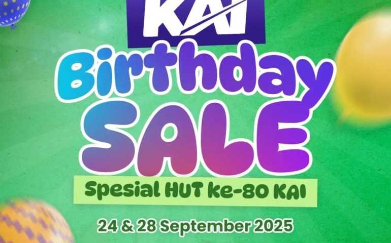Komitmen Semakin Melayani pada HUT ke-80, KAI Siapkan Berbagai Promo Tiket Kereta