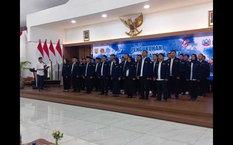Usai dikukuhkan Nattaya Berkomitmen Berikan Kontribusi Terbaik Untuk Organisasi