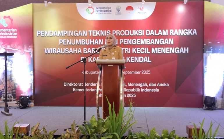 Bupati Kendal Dyah Kartika Permanasari, IKM di Kendal Terus Naik Kelas