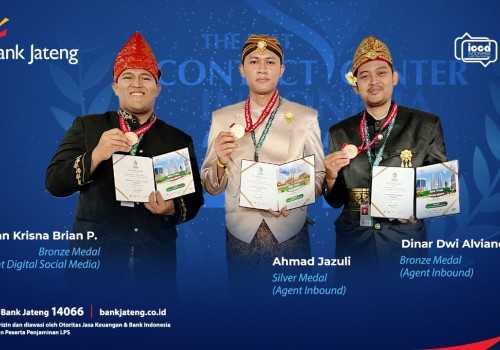 Raih Prestasi Gemilang, Insan Layanan Bank Jateng Sabet Medali di The Best Contact Center Indonesia 2025!