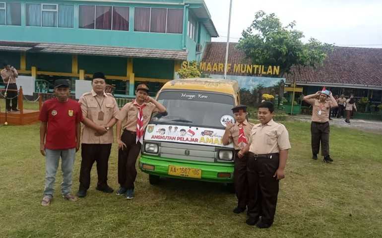 Bank Jateng Cabang Mungkid, Wujudkan Senyum Pelajar dengan Seragam dan Transportasi Gratis
