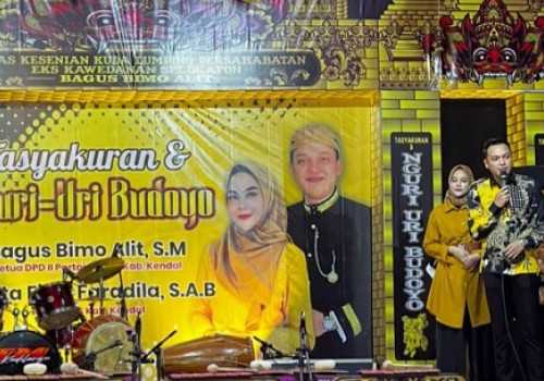Ketua DPRD Kendal Bagus Bimo Alit Bangkitkan Seni Tradisional Kuda Lumping