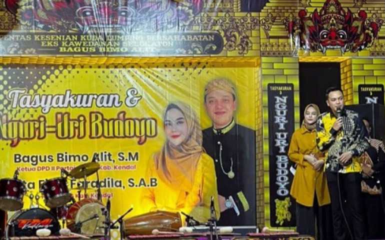 Ketua DPRD Kendal Bagus Bimo Alit Bangkitkan Seni Tradisional Kuda Lumping