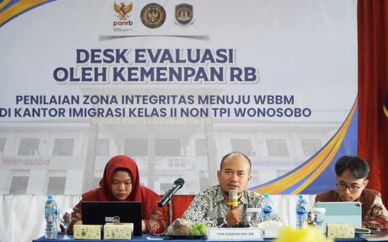 Dari WBK ke WBBM, Imigrasi Wonosobo Siap Jadi Role Model Pelayanan Publik di Jateng