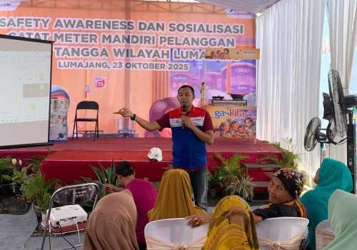 PGN Dorong Literasi Energi Bersih di Lumajang Lewat Program Jaringan Gas Rumah Tangga