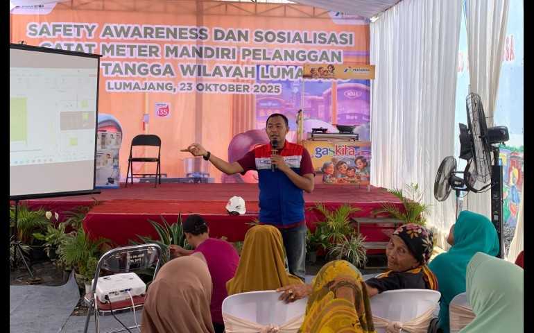 PGN Dorong Literasi Energi Bersih di Lumajang Lewat Program Jaringan Gas Rumah Tangga
