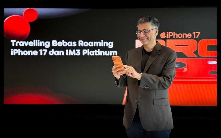 Perdana di Indonesia, IM3 Platinum X Apple Hadirkan Bundling iPhone 17 untuk Traveler Modern