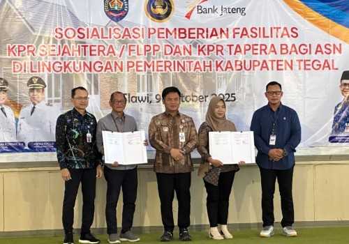Bank Jateng Slawi Siap Dukung Kesejahteraan ASN Kabupaten Tegal Melalui KPR FLPP Bersubsidi