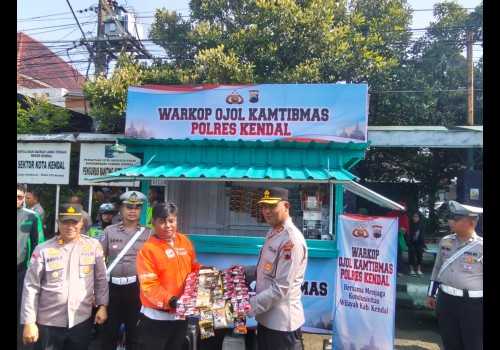 Polres Kendal Gandeng Ojol Jaga Kamtibmas, Wujudkan Kendal Aman dan Damai