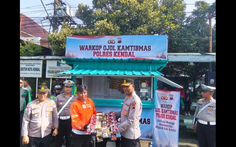 Polres Kendal Gandeng Ojol Jaga Kamtibmas, Wujudkan Kendal Aman dan Damai