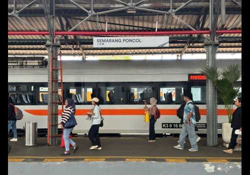 KA di Wilayah Daop 4 Semarang Berangkat Tepat Waktu, Perjalanan KA Telah Normal Pasca Gangguan di Kedunggedeh