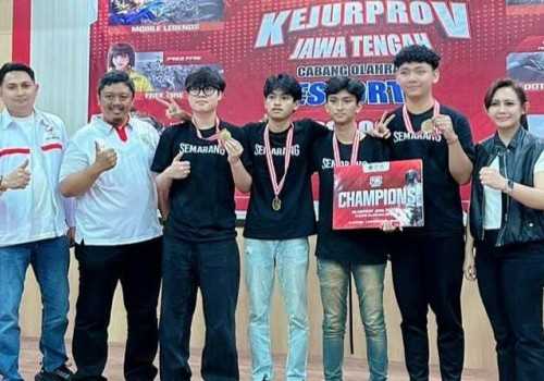 Kota Semarang Sabet Juara Umum Kejurprov E-Sport Jateng, Siap Melenggang ke Porprov 2026!