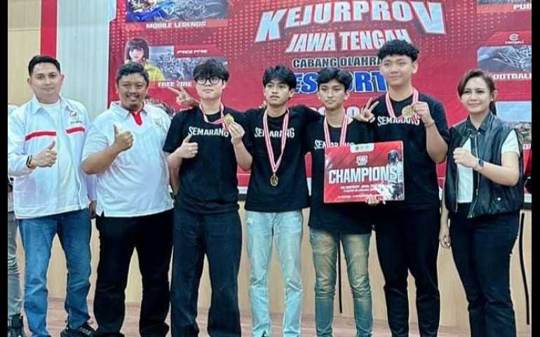 Kota Semarang Sabet Juara Umum Kejurprov E-Sport Jateng, Siap Melenggang ke Porprov 2026!