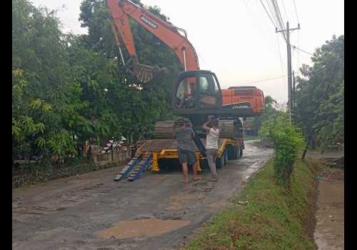 Mabes Polri Gerebek Tambang Ilegal di Kendal, Dua Alat Berat Disita