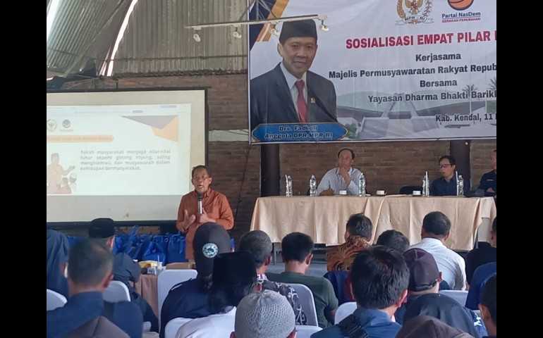 Anggota DPR-MPR Fadholi Apresiasi Program Bersatu Siaga Bupati Kendal