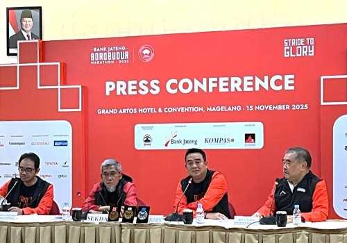 Bank Jateng Borobudur Marathon 2025 Naik Kelas Global, Bank Jateng Jadi Katalisator Penguatan UMKM Lewat Pasar Harmoni