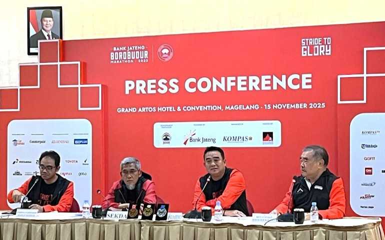 Bank Jateng Borobudur Marathon 2025 Naik Kelas Global, Bank Jateng Jadi Katalisator Penguatan UMKM Lewat Pasar Harmoni