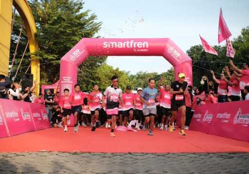 Jaringan Makin Luas, SMARTFREN Gaungkan Semangat Sehat Lewat Fun Run 2025 Klaten