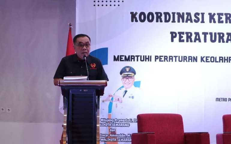 Minimalisir Risiko Hukum, KONI Kota Semarang Gelar Koordinasi Regulasi Keolahragaan