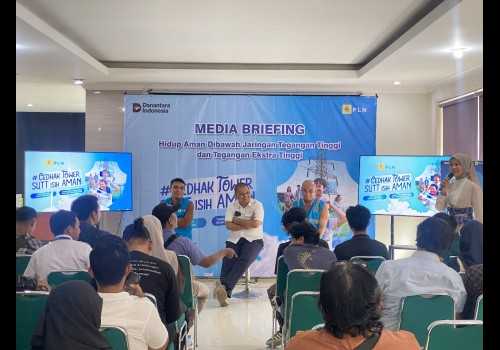 PLN Gelar Media Briefing: Edukasi Masyarakat Hidup Aman di bawah Jaringan Tegangan Tinggi dan Ekstra Tinggi