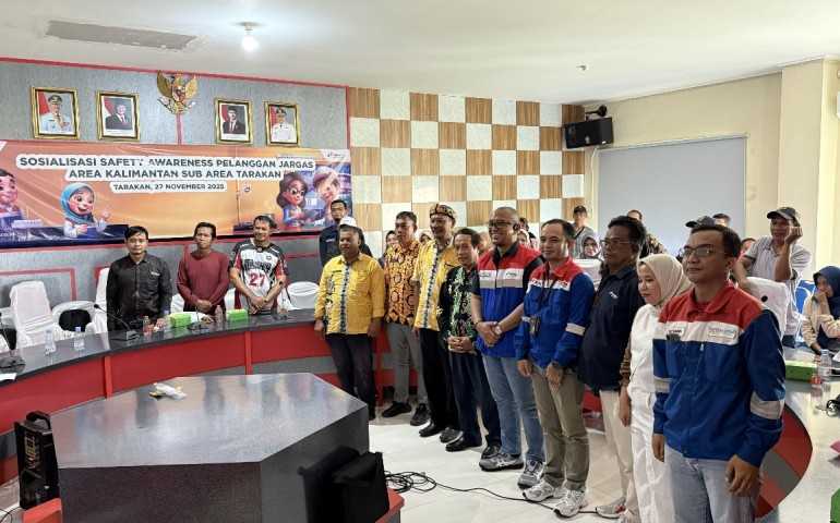 PGN SOR III Area Kalimantan Tingkatkan Kesadaran Keamanan Menggunakan Gas Bumi bagi Masyarakat Tarakan