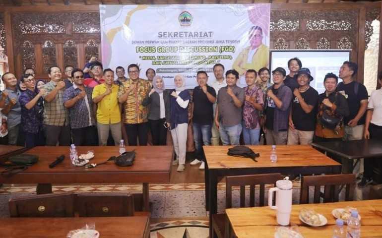 FGD Wartawan DPRD Jateng: Perkuat Komunikasi, Tangkal Hoaks, dan Dorong Profesionalisme Media