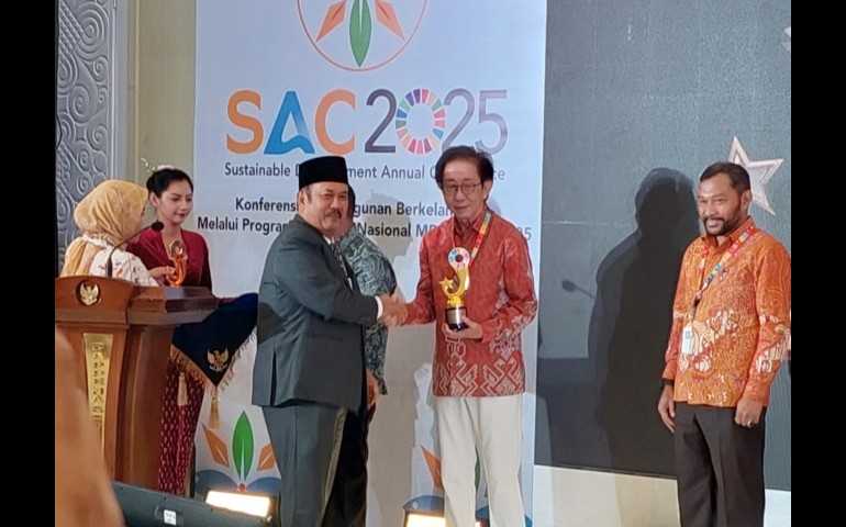 Nilai Kejujuran dan Ketekunan Antar Sido Muncul ke Puncak SDGs Action Award 2025