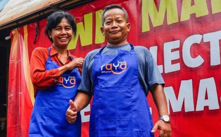 Bank Raya Hadir di Sidodadi Semarang, Perkuat Daya Saing PKL dengan Keuangan Digital