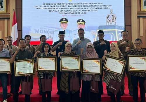 Sinergi Bank Jateng Wonogiri Dorong PAD Lewat QRIS