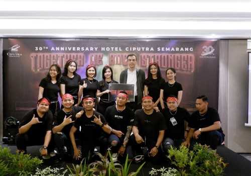 Hotel Ciputra Semarang Rayakan 30 Tahun dengan Semangat Rock & Roll Spirit