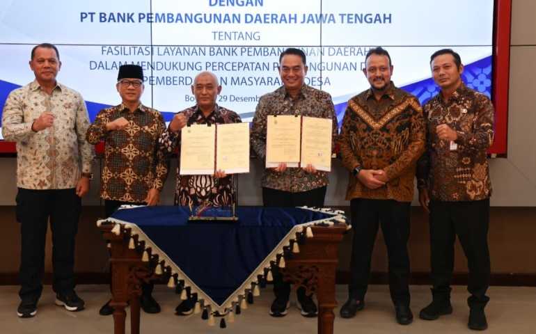 Bank Jateng & Kemendes Perkuat Ekonomi Desa di Boyolali