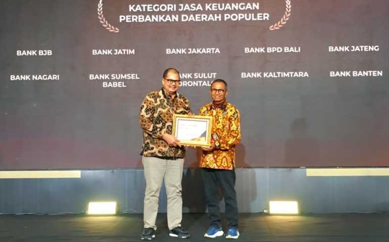 Bank Jateng Sabet Penghargaan Bank Daerah Terpopuler 2025