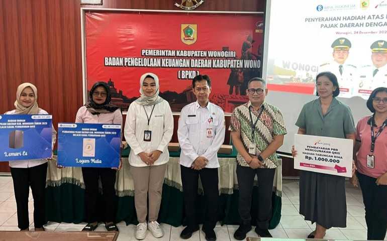 Sinergi Bank Jateng Perkuat Transparansi Pajak Wonogiri