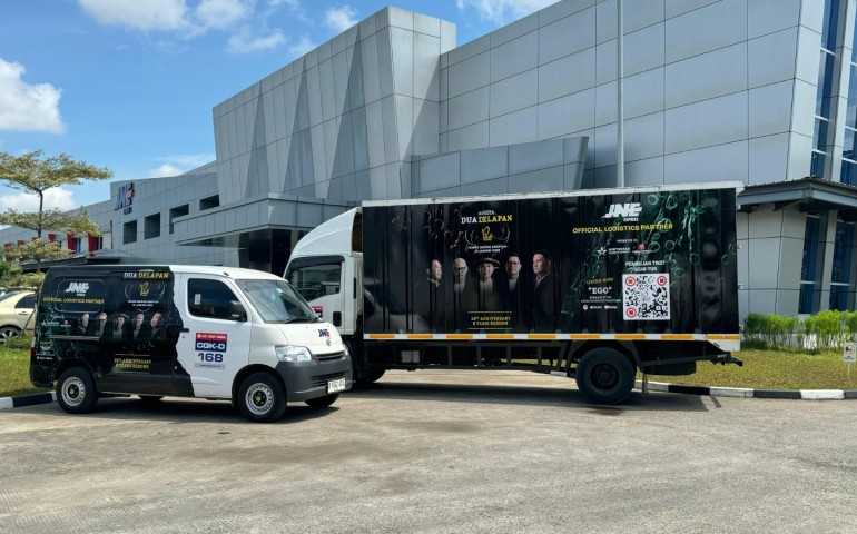 JNE Resmi Jadi Official Logistics Partner Konser Dua Delapan Padi Reborn 2026