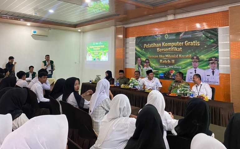 Bank Jateng Dukung Pelatihan Digital Siswa di Jepara