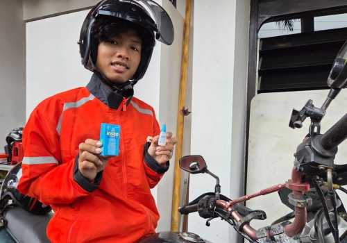 Helm Terpasang Polusi Menghampiri, INSTO Dry Eyes Jaga Mata Tetap Berfungsi