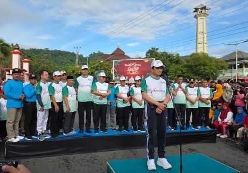 Bank Jateng Dukung Jalan Sehat HAB Kemenag di Wonogiri