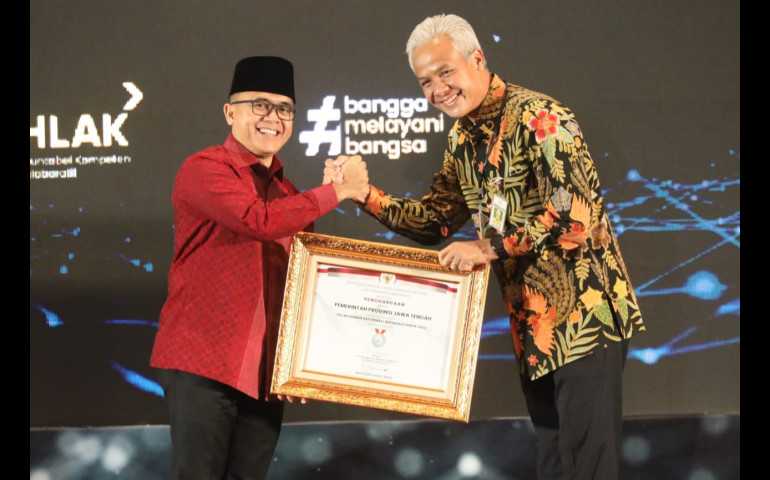 Kembali, Pemprov Jateng Terima Predikat A Reformaasi Birokrasi