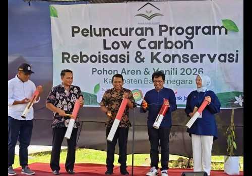 Wujudkan Banjarnegara Hijau, Bank Jateng Dukung Konservasi