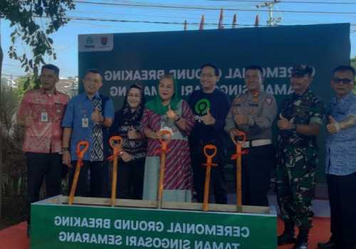 Taman Singosari Semarang, di Proyeksikan Jadi Simpang Lima Kedua